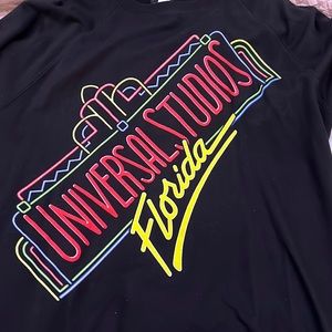 Universal studios crewneck from Universal in Florida. Color- Black. Size- 2XL